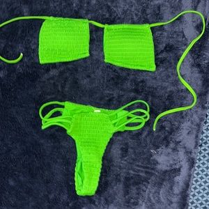 Two piece bathing suit